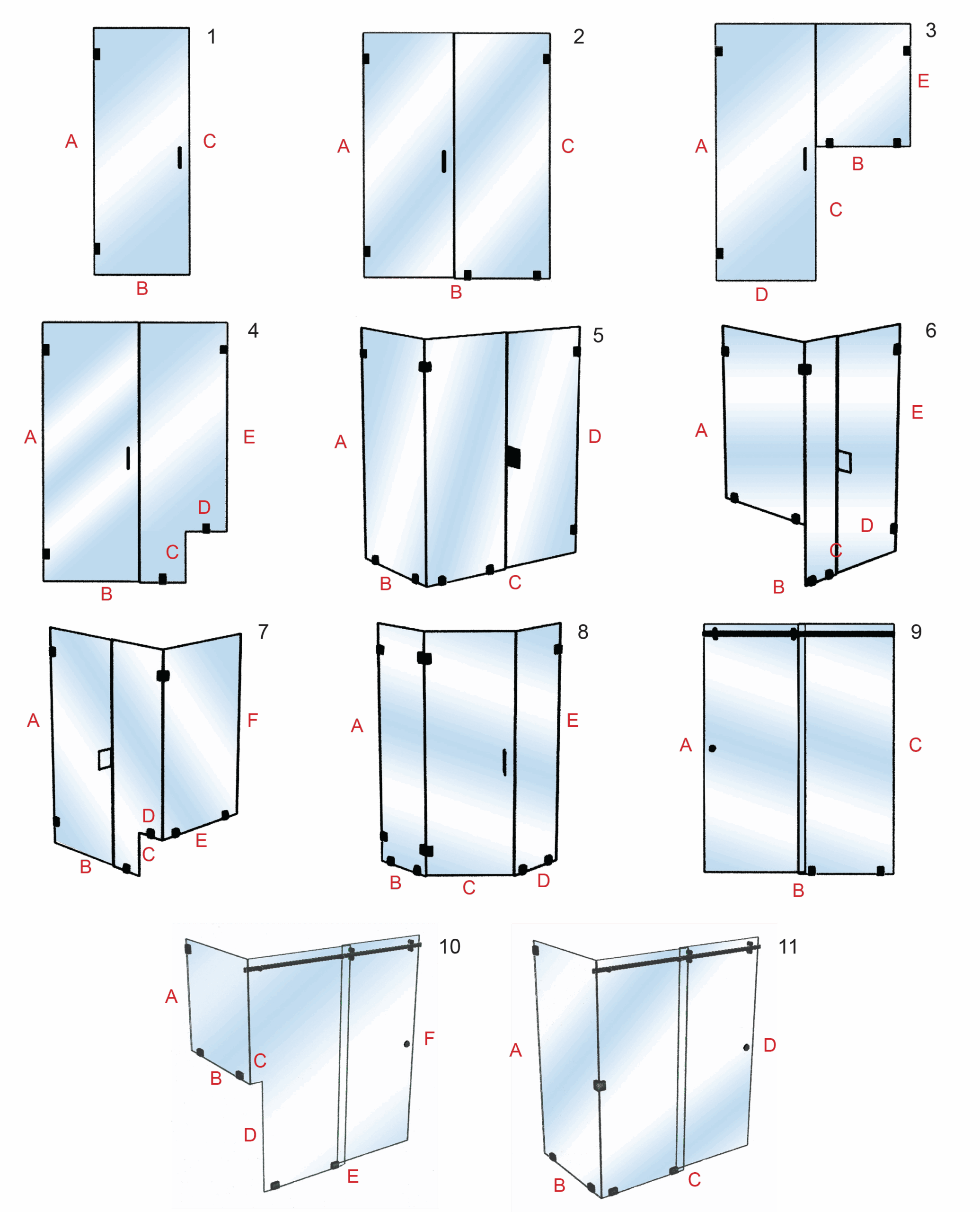 Hinged Left Options